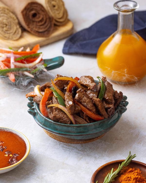 beef tibs - local menu