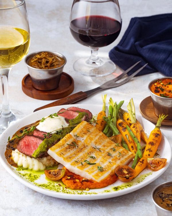 surf and turf - entree